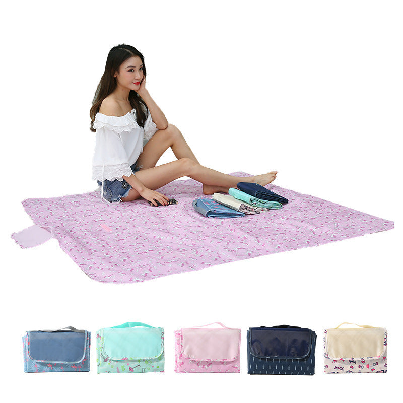 Waterproof Outdoor Picnic Mat – Sandproof Foldable Beach & Camping Blanket for Kids & Family Use
