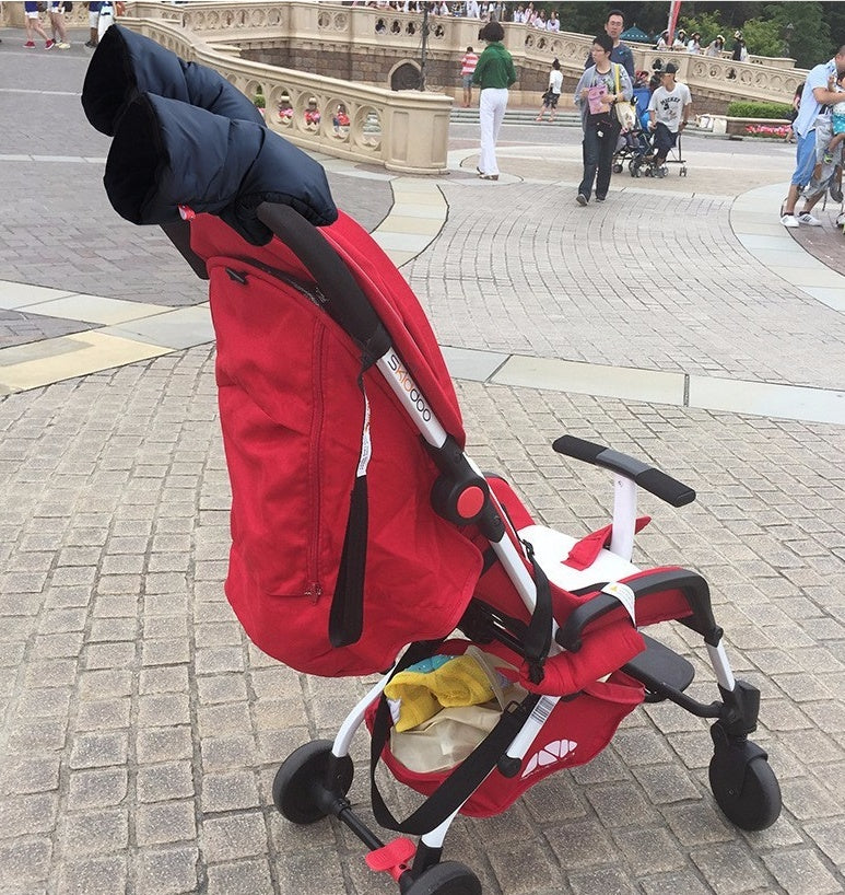 Warm Winter Baby Stroller Gloves – Insulated Ride-Along Pram Hand Muffs