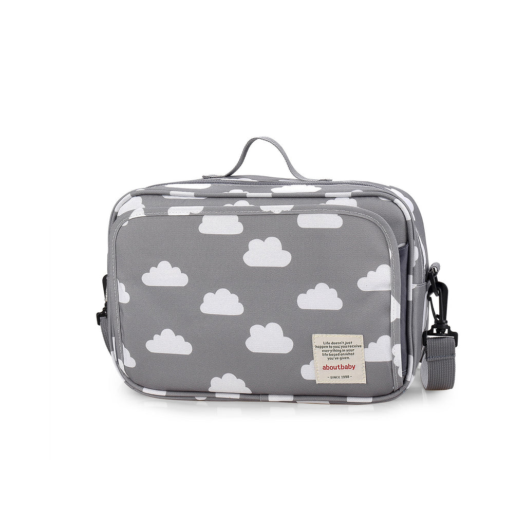 Portable Diaper Storage & Mommy Bag with Secure Zipper – Baby Outing Organizer