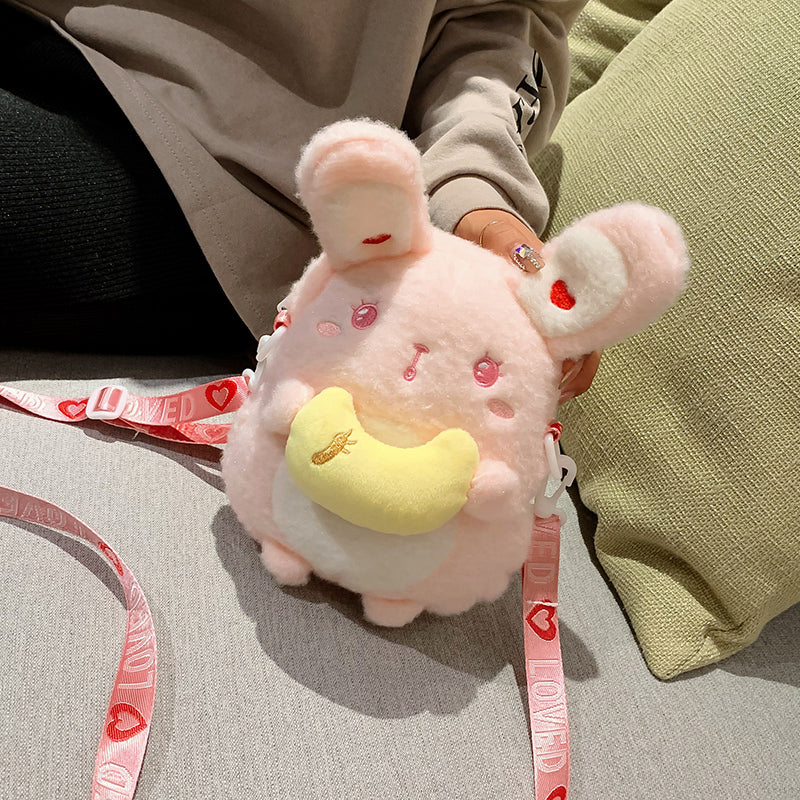 Female New cute cat design single starp backpack