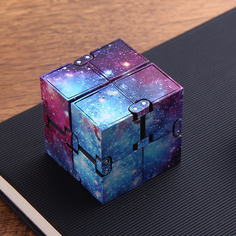 Infinity Cube Anti-Stress Fidget Toy – Sensory Stress Relief Cube for Kids & Adults