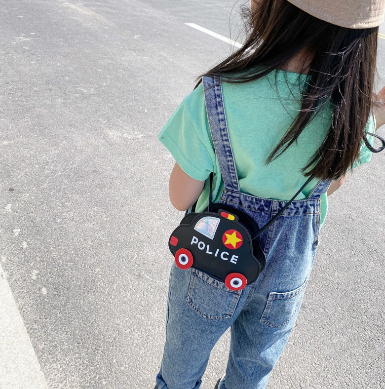 Kids’ Cartoon Car Bag – Cute Lightweight Shoulder Bag for Boys And Girls