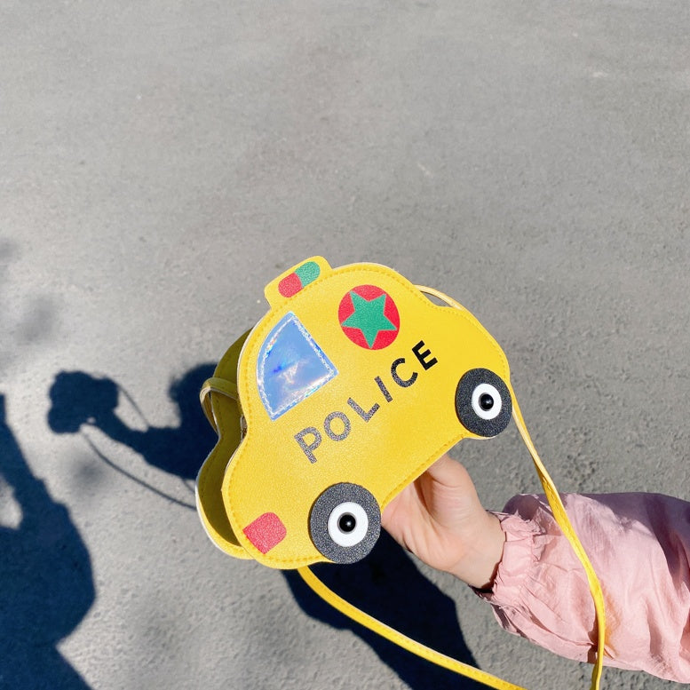Kids’ Cartoon Car Bag – Cute Lightweight Shoulder Bag for Boys And Girls