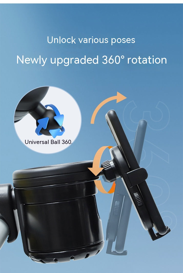 3-in-1 Universal Baby Stroller Cup, Bottle & Phone Holder – ABS Material