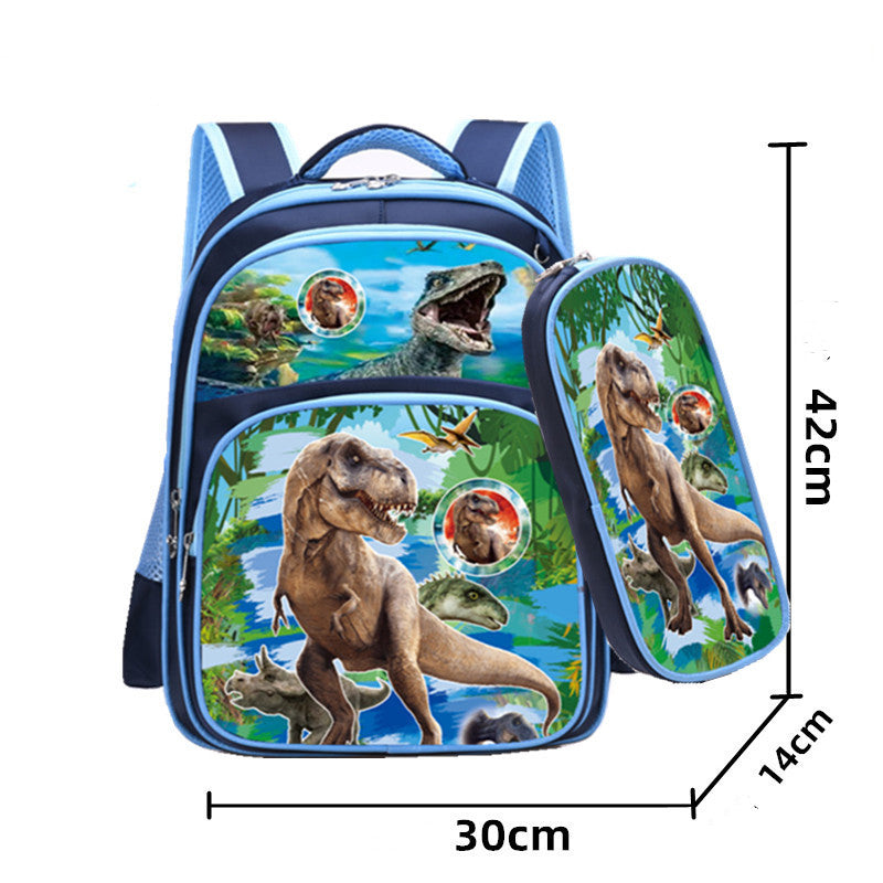 Cartoon Kids Backpack – Lightweight Burden‑Reducing School Bag for Boys & Girls