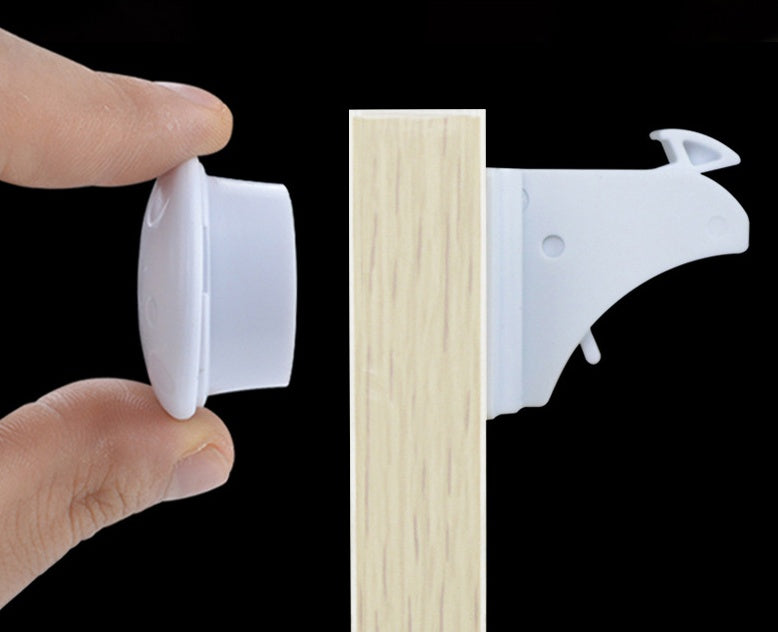 Invisible Child Safety Lock – Cabinet, Drawer & Door Protection for Babies & Toddlers