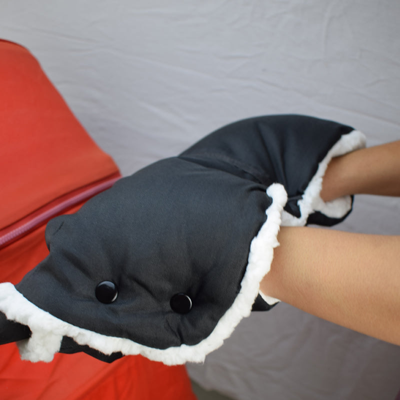 Warm Winter Baby Stroller Gloves – Insulated Ride-Along Pram Hand Muffs