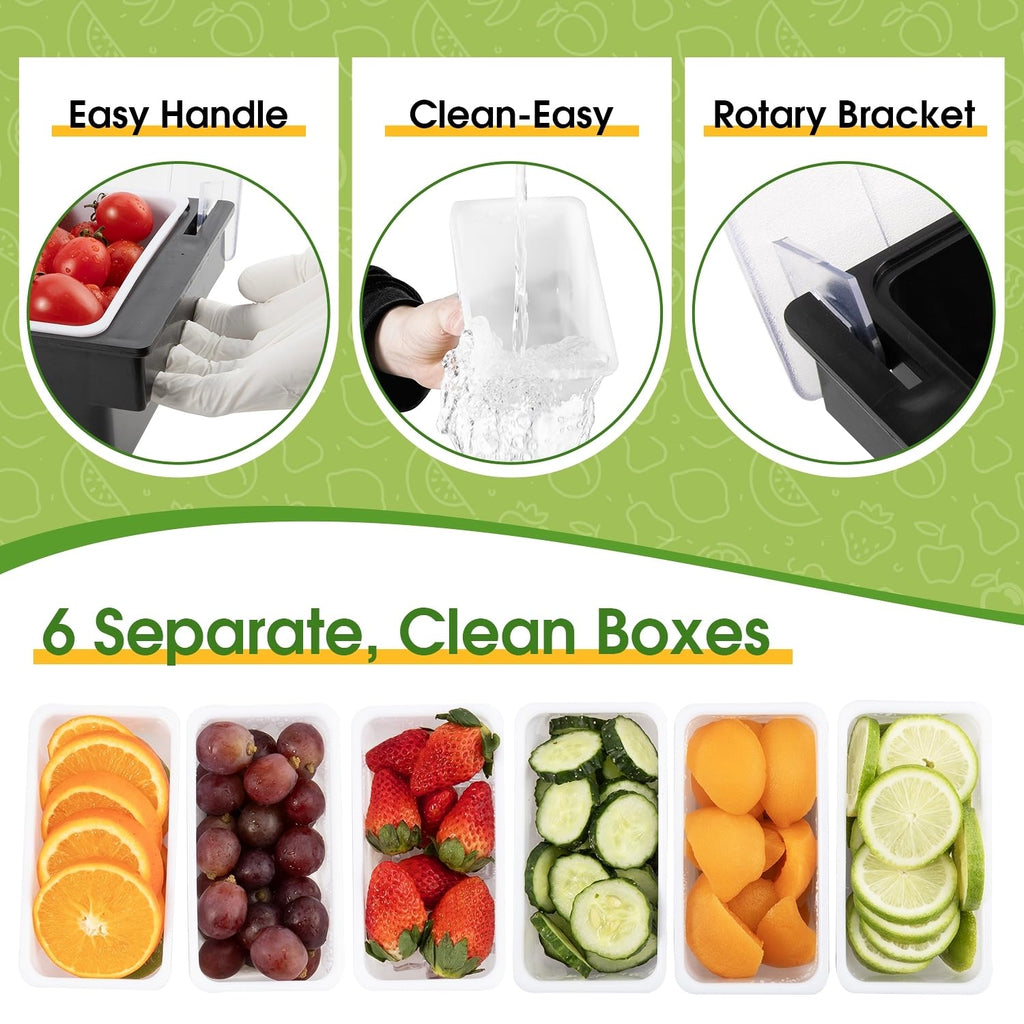 Multi-Functional Food Preservation Storage Box – Fresh Keeping Fridge Organizer