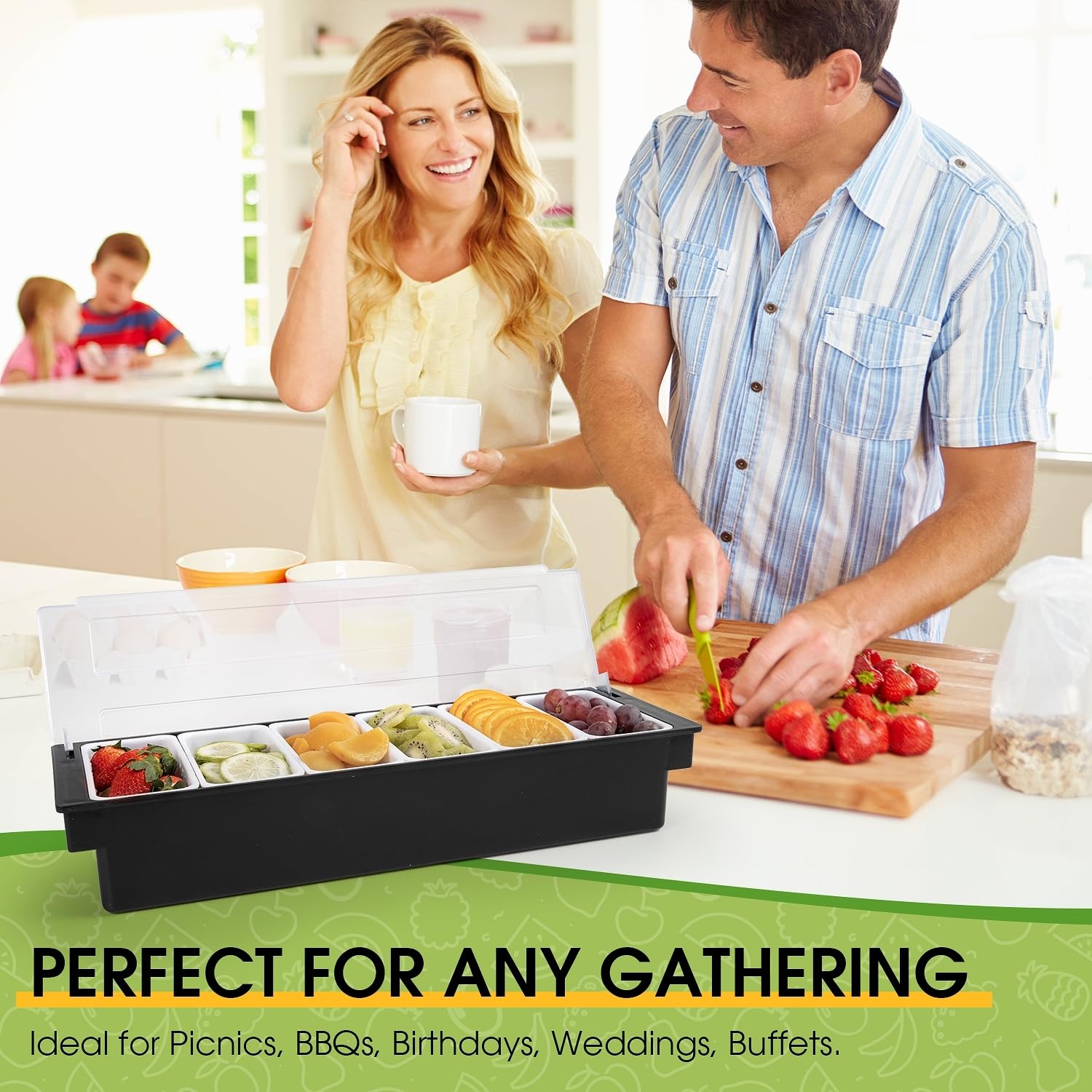 Multi-Functional Food Preservation Storage Box – Fresh Keeping Fridge Organizer