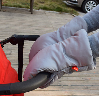 Warm Winter Baby Stroller Gloves – Insulated Ride-Along Pram Hand Muffs