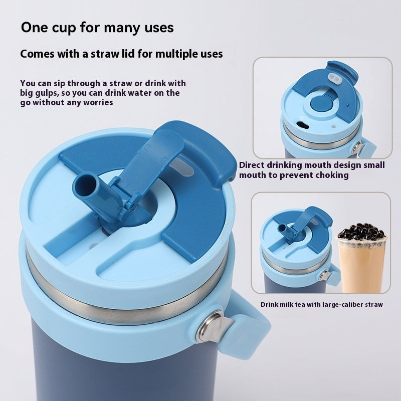 40oz Multipurpose Double Drinking Cup – Large Capacity Family Travel Cup, For busy parents & long days