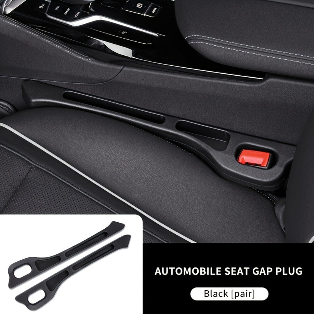 Universal Car Seat Gap Filler Strip – Leak-Proof Anti-Drop Interior Organizer