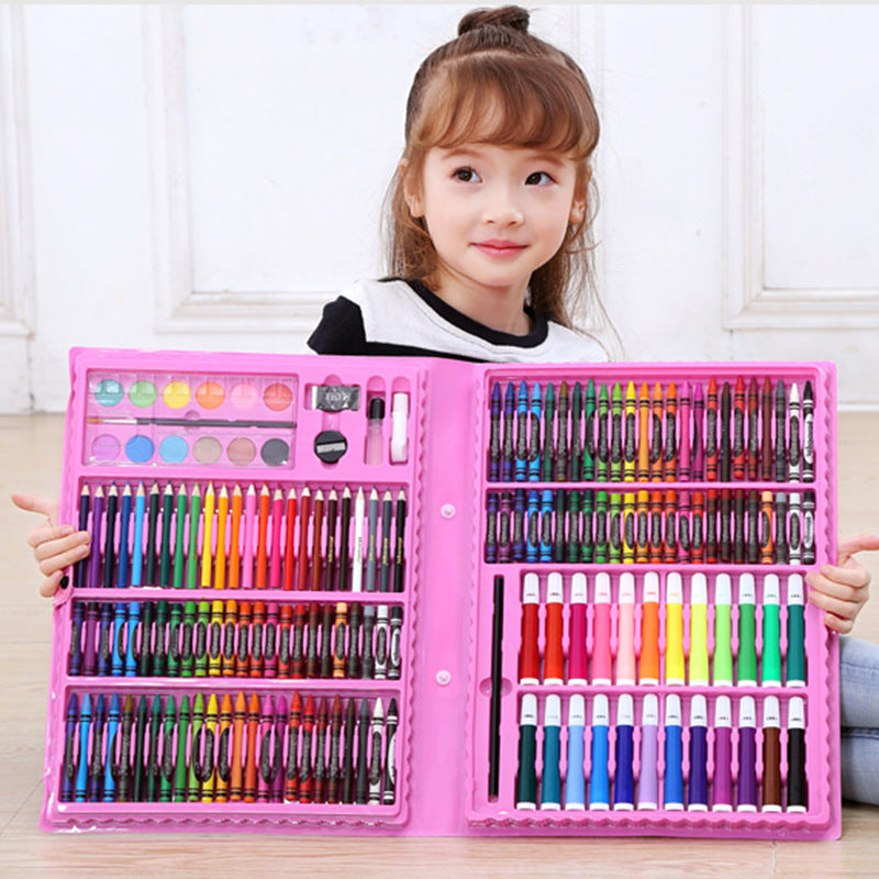 Kids Painting & Drawing Art Set – 168-Piece Complete Creative Kit