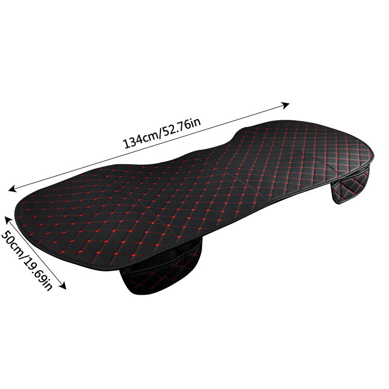 Universal PU Leather Rear Car Seat Protector Cover – Waterproof Back Seat Cushion Mat