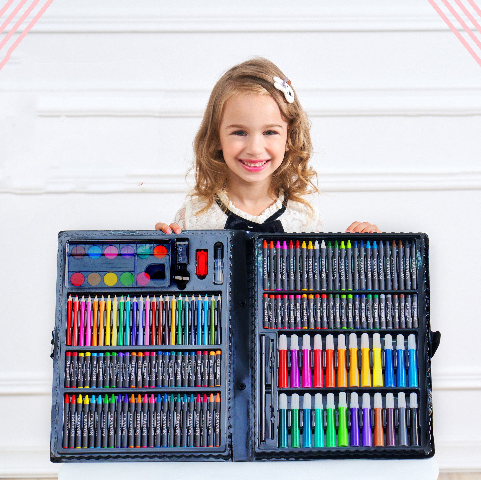 Kids Painting & Drawing Art Set – 168-Piece Complete Creative Kit
