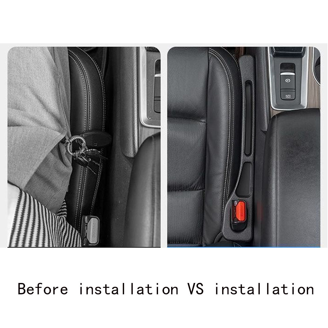 Universal Car Seat Gap Filler Strip – Leak-Proof Anti-Drop Interior Organizer