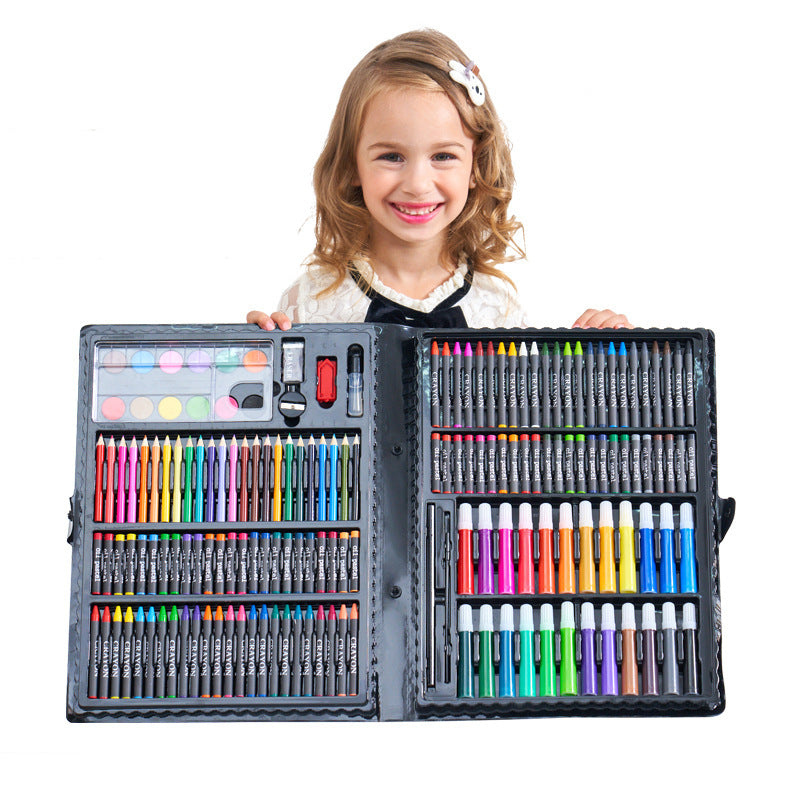 Kids Painting & Drawing Art Set – 168-Piece Complete Creative Kit