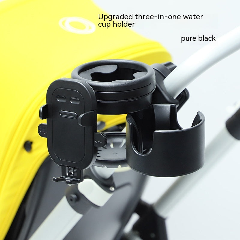 3-in-1 Universal Baby Stroller Cup, Bottle & Phone Holder – ABS Material