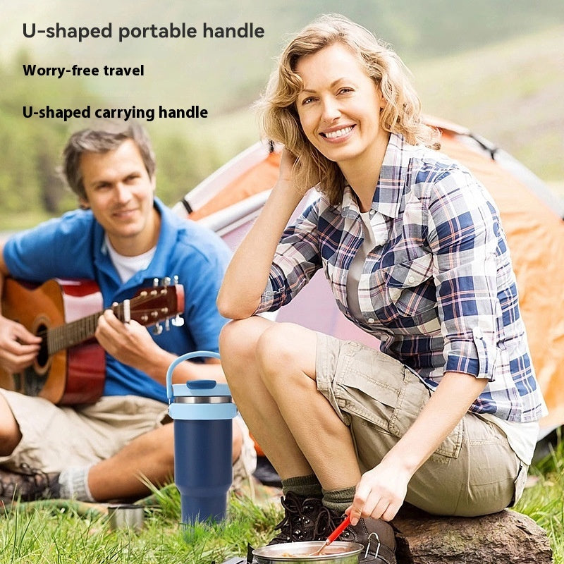 40oz Multipurpose Double Drinking Cup – Large Capacity Family Travel Cup, For busy parents & long days