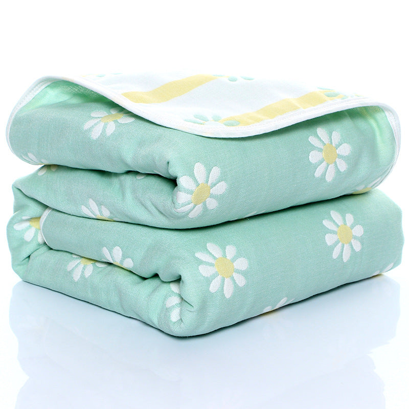 Soft Six-Layer Cotton Gauze Baby Towel – Breathable, Absorbent & Gentle on Skin